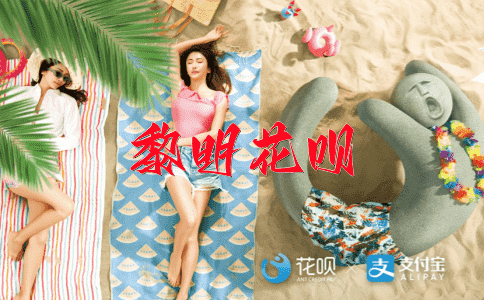 一望无际（看得很远）花呗